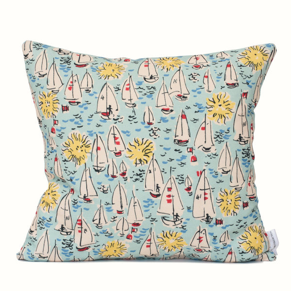 Sailing Boats Cushion Cover