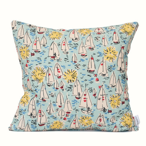 Sailing Boats Cushion Cover