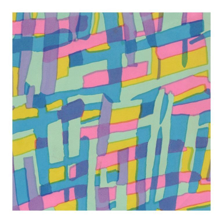 Pink & Blue Geometric